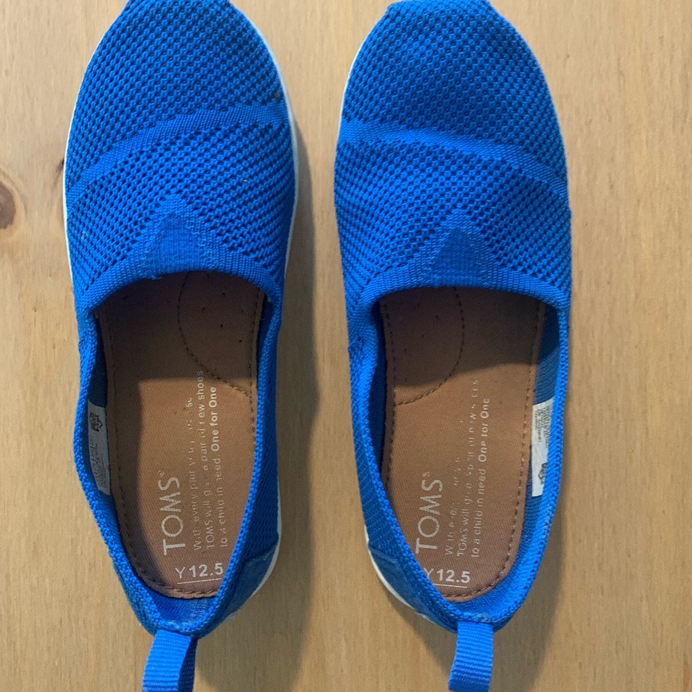 Blue Kids Toms
